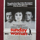 THE SUNDAY WOMAN FOLDED US ONE SHEET POSTER MARCELLO MASTROIANNI 1976