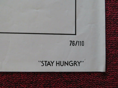 STAY HUNGRY FOLDED US ONE SHEET POSTER JEFF BRIDGES SALLY FIELD 1976