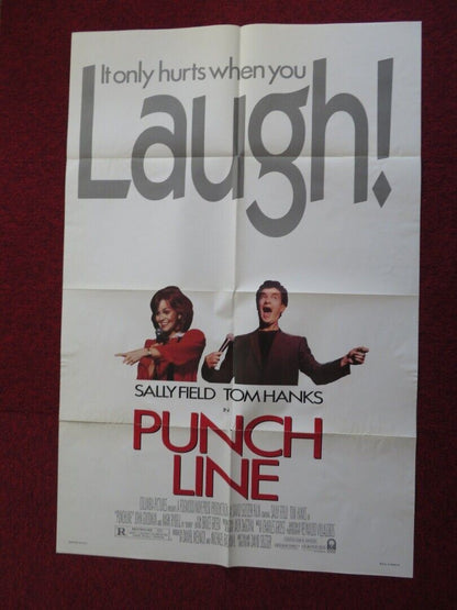 PUNCHLINE FOLDED US ONE SHEET POSTER TOM HANKS SALLY FIELD 1988