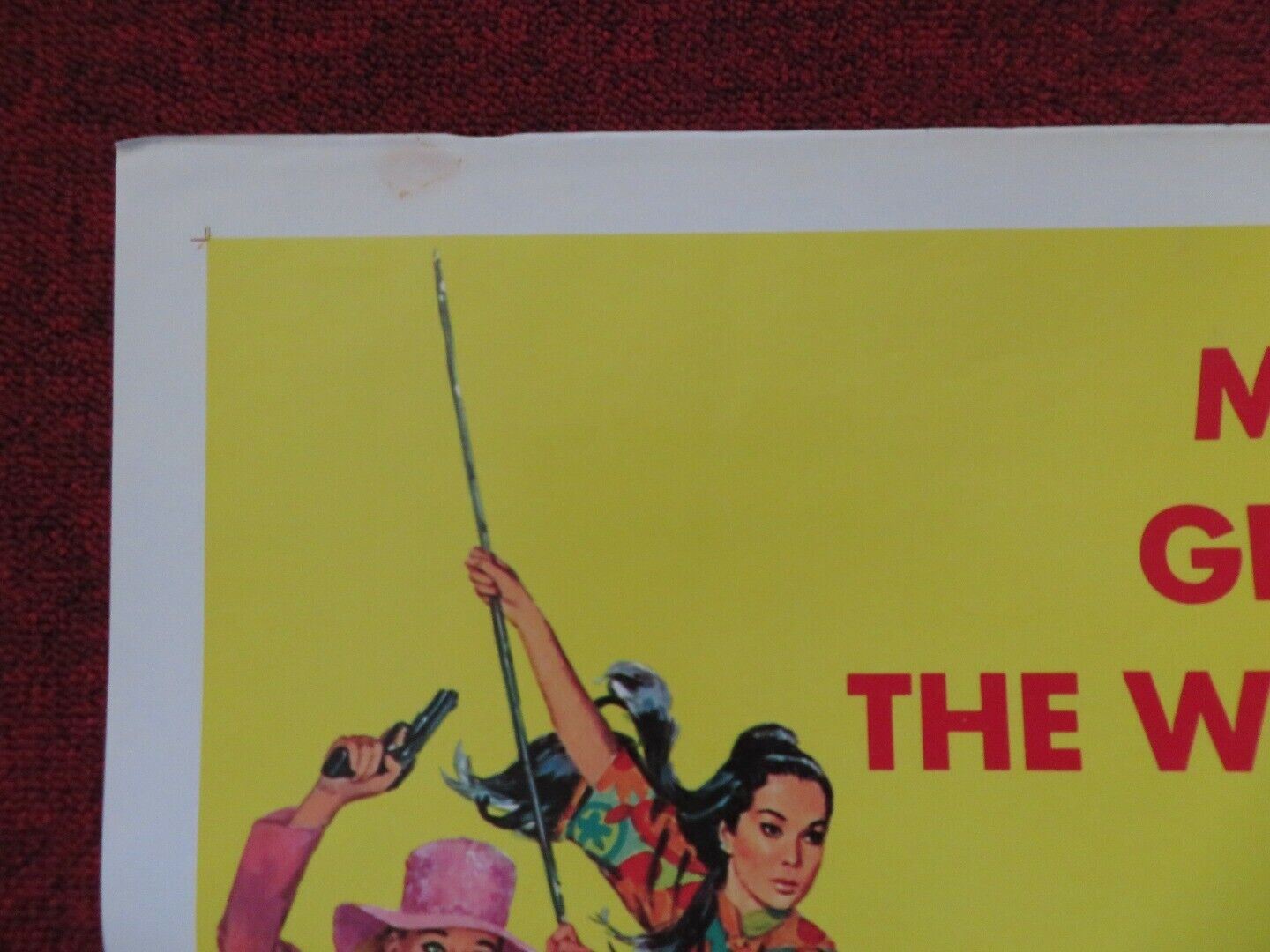 THE WRECKING CREW FOLDED US ONE SHEET POSTER DEAN MARTIN ELKE SOMMER 1968