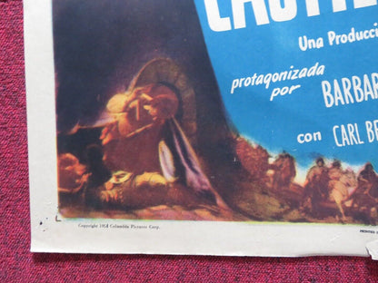 EL CASTILLIO INVENCIBLE / LORNA DOONE MEXICO ONE SHEET FOLDED POSTER 1951