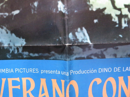 UN VERANO CONTIGNO / BRIEF SEASON SPANISH ONE SHEET FOLDED POSTER 1970