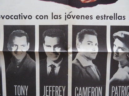 LA MUJER DEL PROJIMO / NO DOWN PAYMET ARGENTINA ONE SHEET FOLDED POSTER 1957