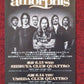 AMORPHIS - JAPAN TOUR JAPANESE MUSIC TOUR GIG POSTER 2018