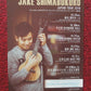 JAKE SHIMABUKURO - JAPAN TOUR A JAPANESE MUSIC TOUR GIG POSTER 2016