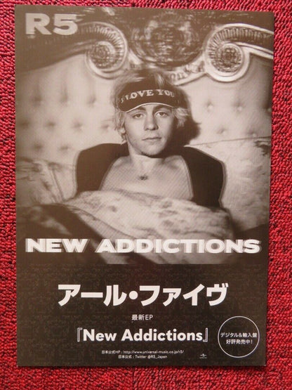 R5 - NEW ADDICTIONS TOUR JAPANESE MUSIC TOUR GIG POSTER 2018