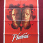 PHOBIA FOLDED US ONE SHEET POSTER GOSIA DOBROWOLSKA SEAN SCULLY 1988