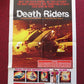 DEATH RIDERS  FOLDED US ONE SHEET POSTER FLOYD REED REESE SMITH 1976