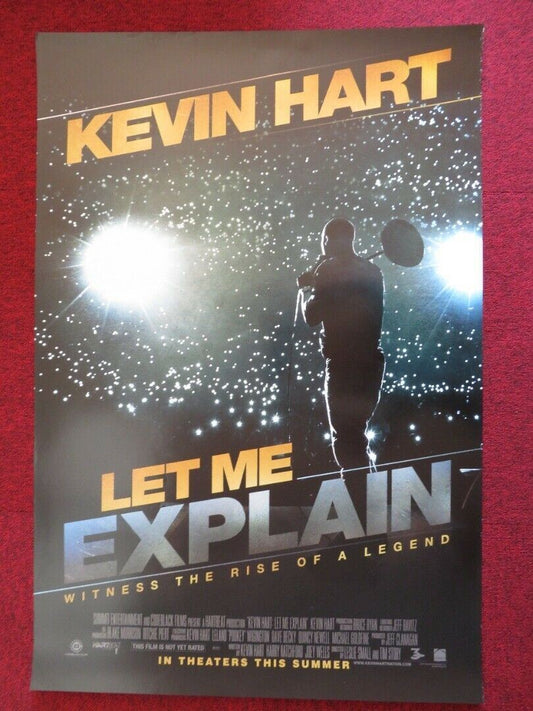 LET ME EXPLAIN US ONE SHEET ROLLED POSTER KEVIN HART HARRY RATCHFORD 2013