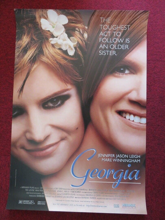 GEORGIA US ONE SHEET ROLLED POSTER JENNIFER JASON LEIGH MARE WINNINGHAM 1995