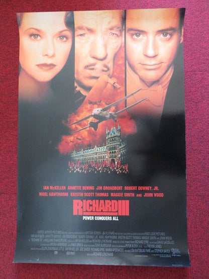 RICHARD III US ONE SHEET ROLLED POSTER IAN MCKELLEN BILL PATTERSON 1995