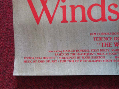 THE WINDS OF JARRAH US ONE SHEET ROLLED POSTER TERENCE DONOVAN SUSAN LYONS 1983