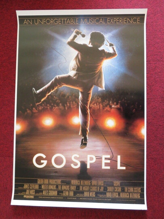 GOSPEL US ONE SHEET ROLLED POSTER JAMES CLEVELAND WALTER HAWKINS 1982