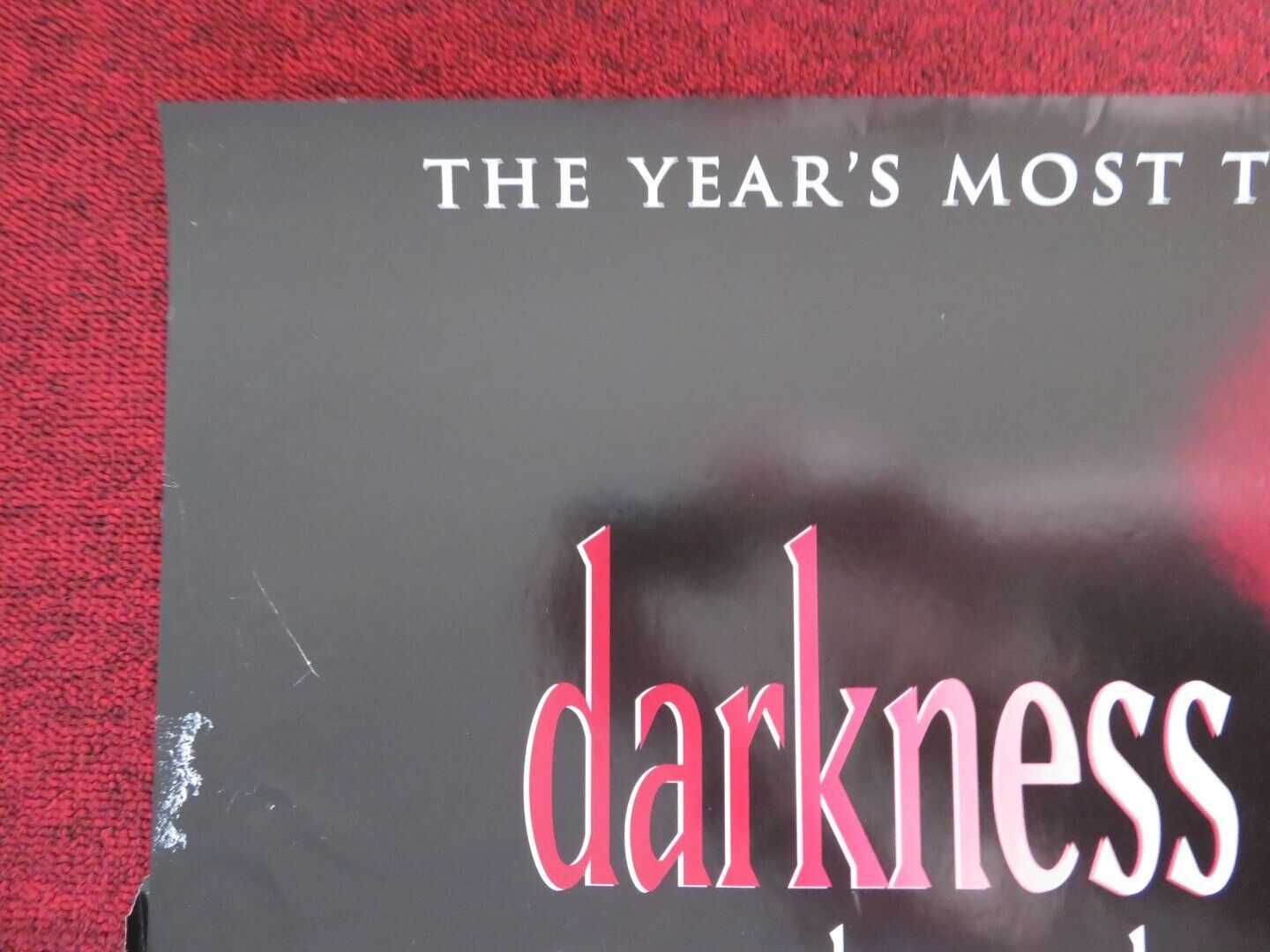 DARKNESS DVD US ONE SHEET ROLLED POSTER ANNA PAQUIN LENA OLIN 2002