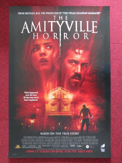 THE AMITYVILLE HORROR VHS DVD US ONE SHEET POSTER ROLLED RYAN REYNOLDS 2005