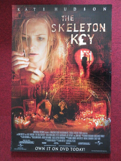 THE SKELETON KEY DVD US ONE SHEET POSTER ROLLED KATE HUDSON JOHN HURT 2005