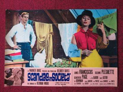 SCANDALE IN SOCIETA/ Youngblood Hawke - A  ITALIAN FOTOBUSTA POSTER 1964