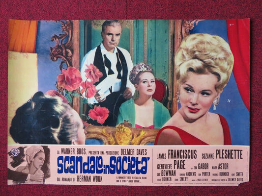 SCANDALE IN SOCIETA/ Youngblood Hawke - C ITALIAN FOTOBUSTA POSTER 1964