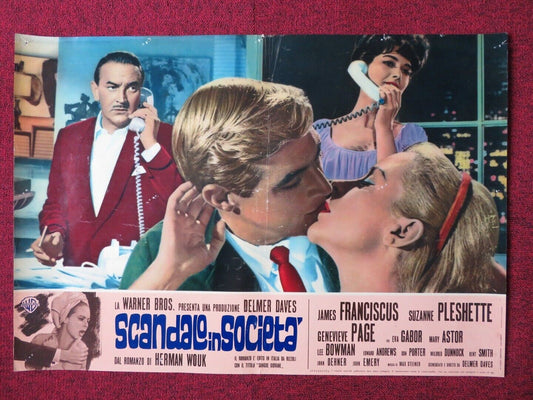 SCANDALE IN SOCIETA/ Youngblood Hawke - D ITALIAN FOTOBUSTA POSTER 1964