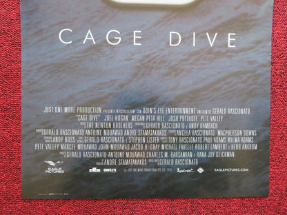 OPEN WATER 3 CAGE DIVE ITALIAN LOCANDINA (26.5"x12.5") POSTER JOEL HOGAN 2016