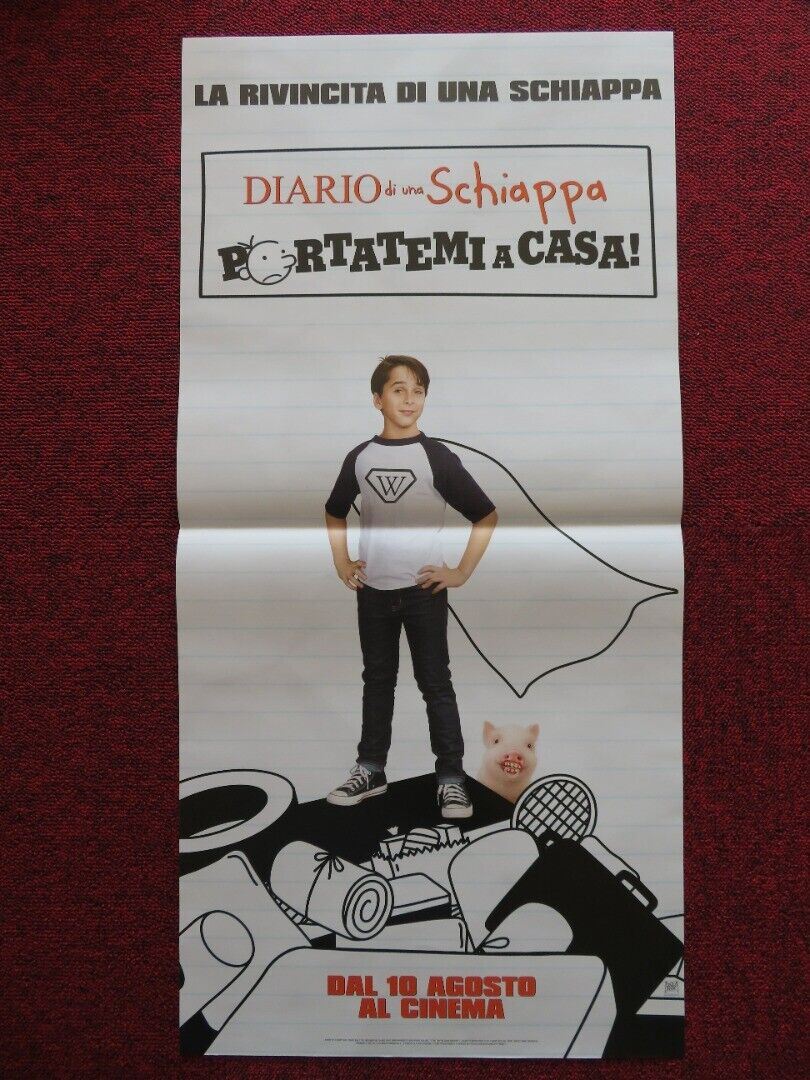 DIARY OF A WIMPY KID ITALIAN LOCANDINA (27"x13") POSTER ZACHARY GORDON 2010