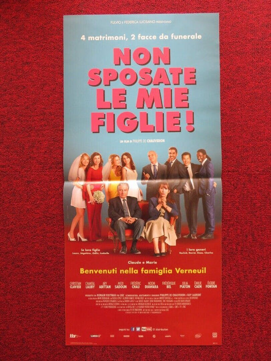 SERIAL (BAD) WEDDINGS ITALIAN LOCANDINA (27"x12.5") POSTER CHRISTIAN CLAVIER '13