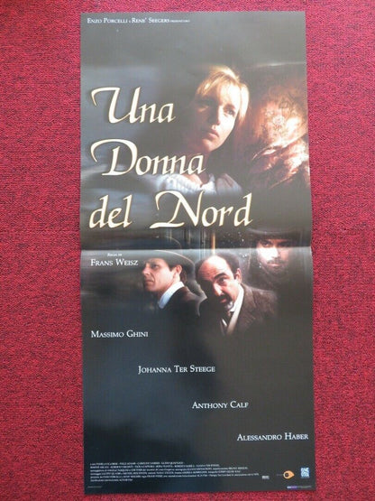 UNA DONNA DEL NORD ITALIAN LOCANDINA (27.5"x13") POSTER ANTHONY CALF 2002