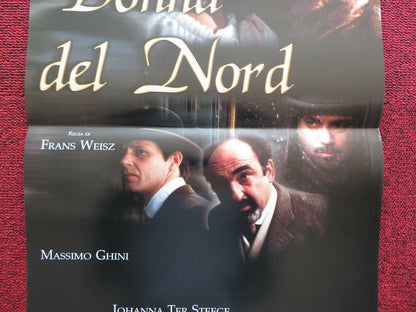 UNA DONNA DEL NORD ITALIAN LOCANDINA (27.5"x13") POSTER ANTHONY CALF 2002