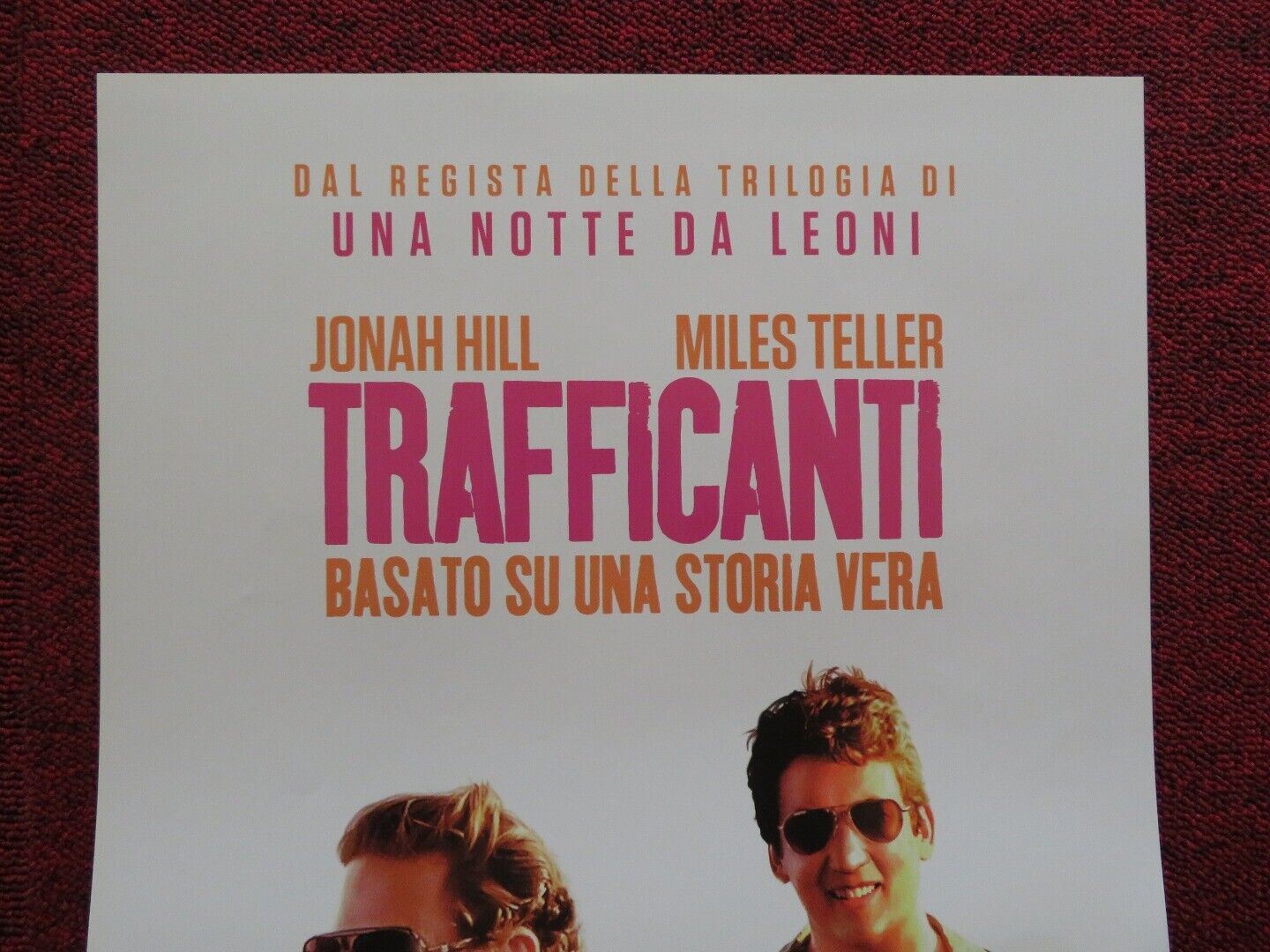 WAR DOGS ITALIAN LOCANDINA (27"x12.5") POSTER JONAH HILL MILES TELLER 2016