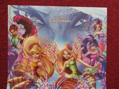 WINX CLUB: THE MYSTERY OF THE ABYSS ITALIAN LOCANDINA (27"x12.5") POSTER 2014