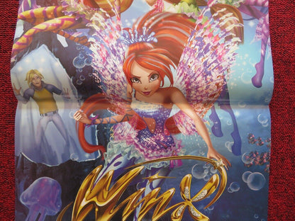 WINX CLUB: THE MYSTERY OF THE ABYSS ITALIAN LOCANDINA (27"x12.5") POSTER 2014