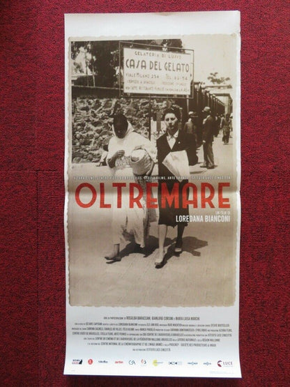 OLTREMARE / overseas ITALIAN LOCANDINA (27"x13") POSTER LOREDANA BIANCONI 2017