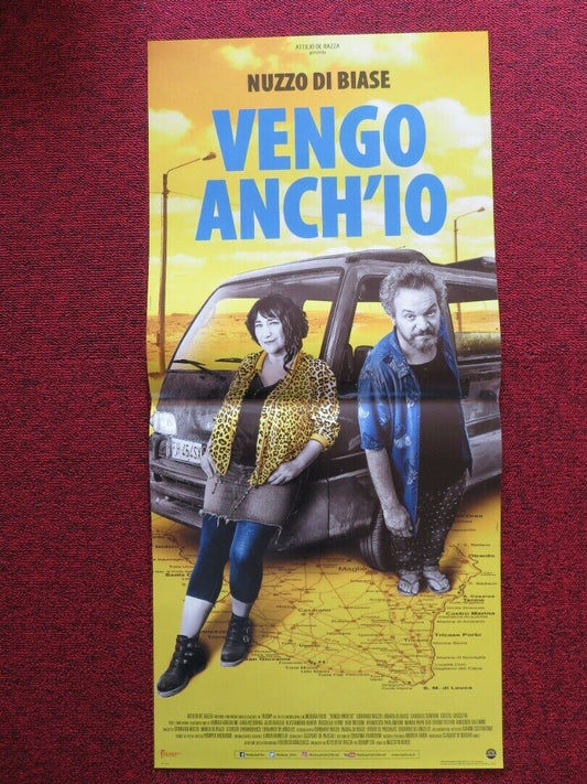 VENGO ANCH'IO / i'll come too ITALIAN LOCANDINA (27"x12.5") POSTER 2018