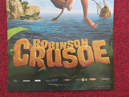 ROBINSON CRUSOE / the wild life ITALIAN LOCANDINA (26.5"x12.5") POSTER 2015