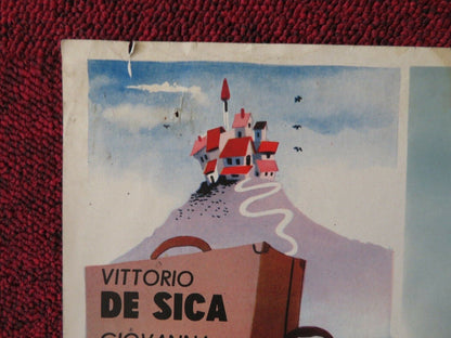 TEMPO DI VILLEGGIATURA / TIME OF VACATION - E ITALIAN FOTOBUSTA POSTER 1956