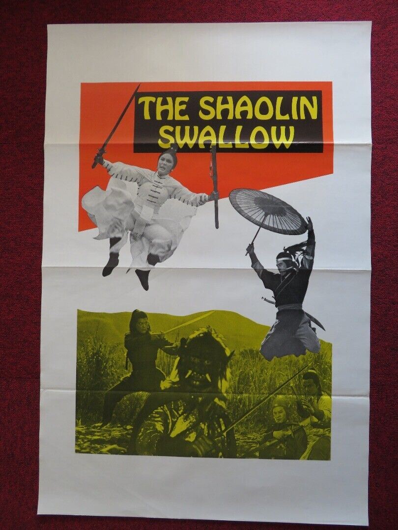 THE SHAOLIN SWALLOW - KUNG FU US ONE SHEET ROLLED POSTER 1977