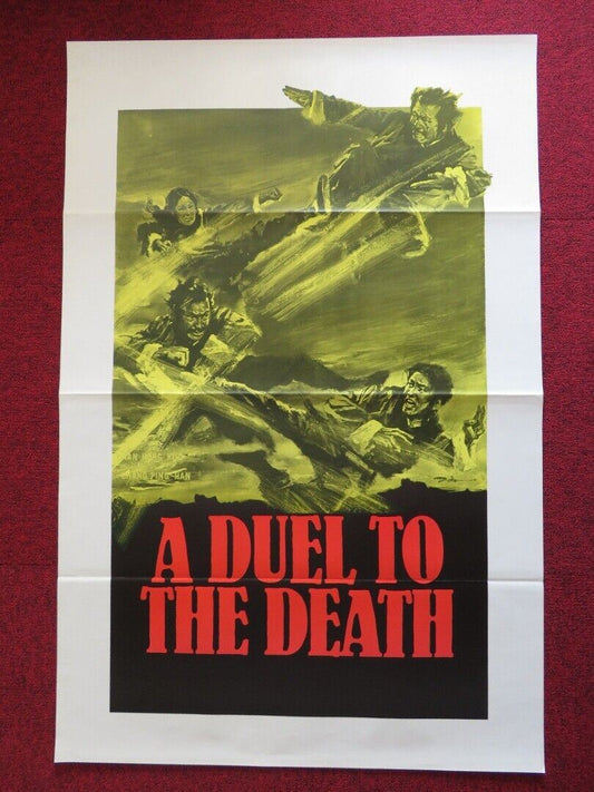 DUEL TO THE DEATH - KUNG FU US ONE SHEET ROLLED POSTER NORMAN CHU 1983