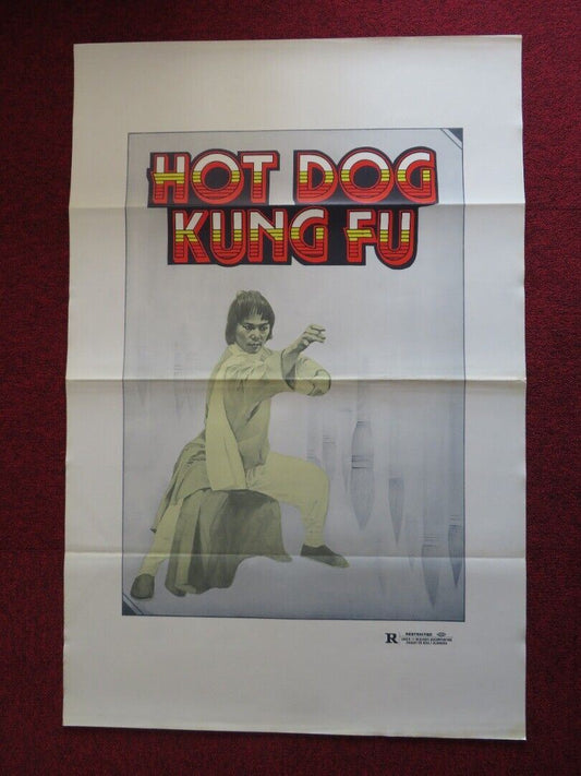 HOT DOG KUNG FU  US ONE SHEET ROLLED POSTER 1970's & 1980's