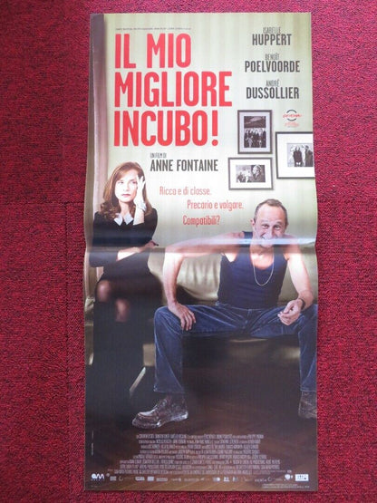 MY WORST NIGHTMARE ITALIAN LOCANDINA (27"x12.5") POSTER ISABELLE HUPPERT 2011