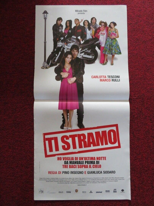 TI STRAMO ITALIAN LOCANDINA (27.5"x13.5") POSTER CARLOTTA TESCONI 2008