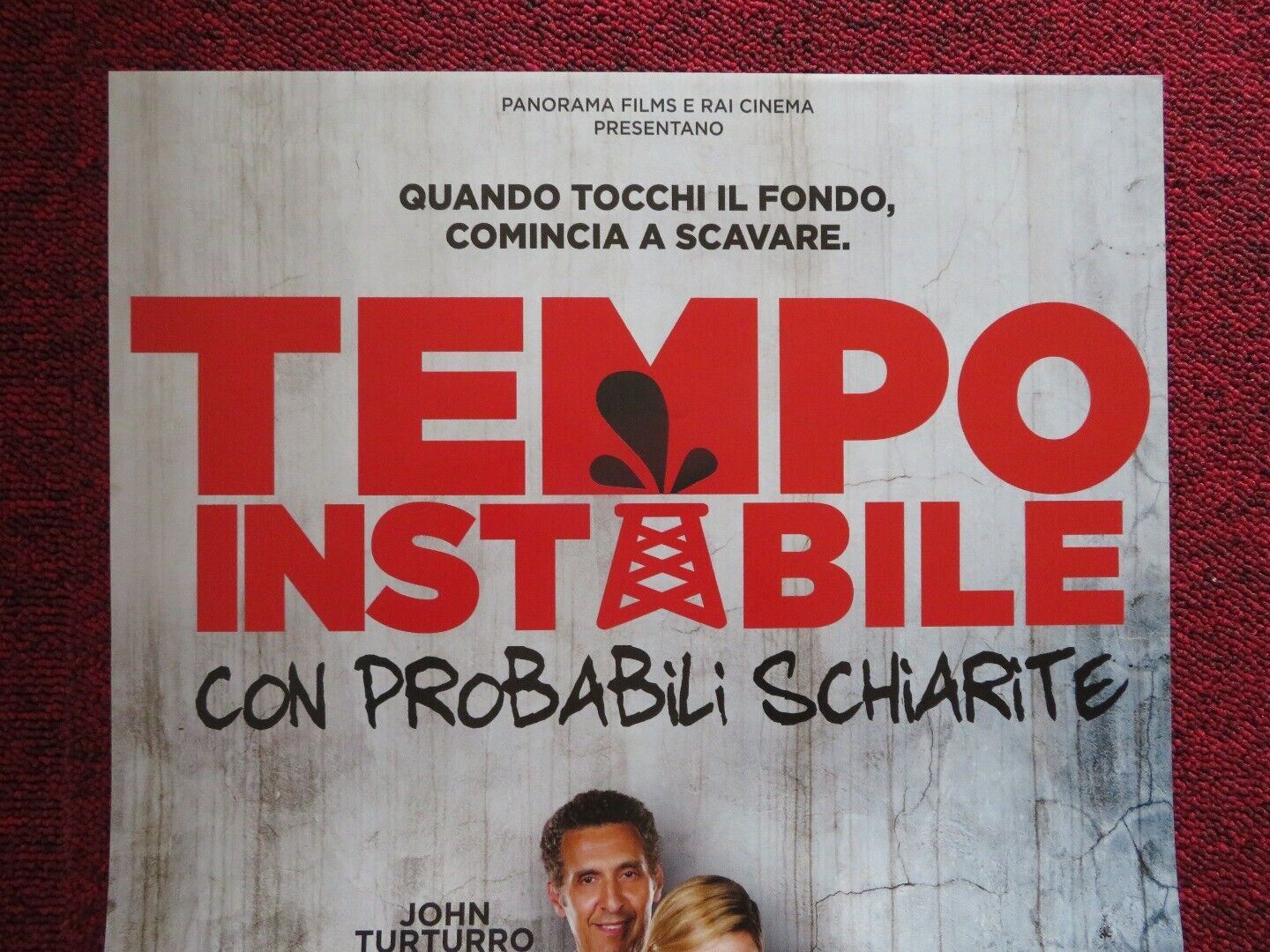 TEMPO INSTABILE CON PROBABILI SCHIARITE ITALIAN LOCANDINA(27"x12.5") POSTER '15