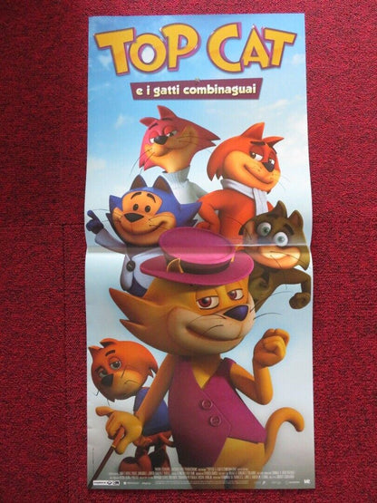 TOP CAT BEGINS ITALIAN LOCANDINA (27"x12.5") POSTER JASON HARRIS 2015