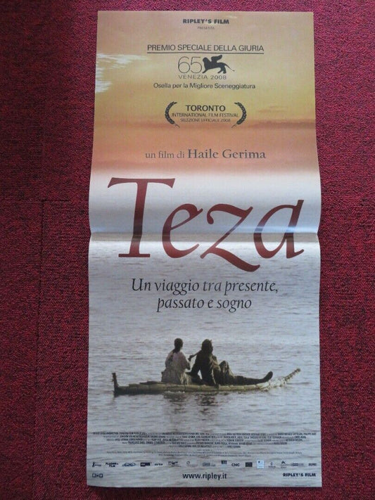 TEZA ITALIAN LOCANDINA (27"x12.5") POSTER AARON AREFE 2008