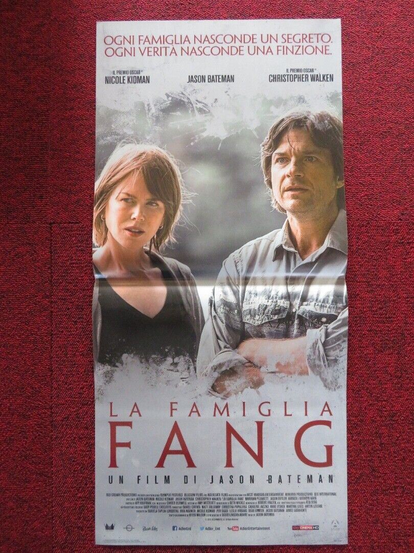 THE FAMILY FANG ITALIAN LOCANDINA (27"x12.5") POSTER NICOLE KIDMAN 2015