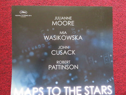 MAPS TO THE STARS ITALIAN LOCANDINA (27"x12.5") POSTER JULIANNE MOORE 2014