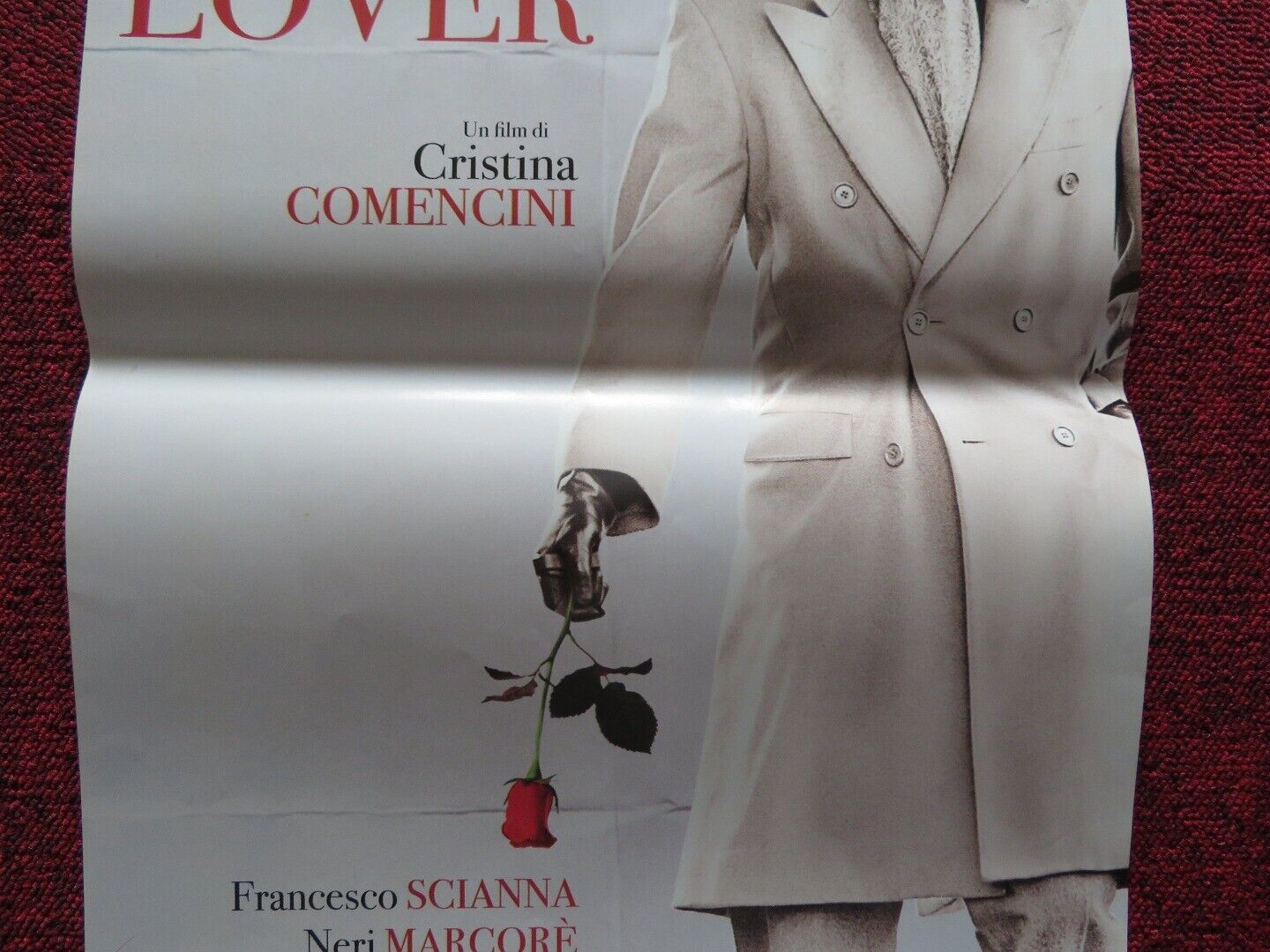 LATIN LOVER ITALIAN LOCANDINA (27"x12.5") POSTER VIRNA LISI 2015