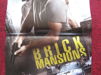 BRICK MANSIONS ITALIAN LOCANDINA (27"x12.5") POSTER PAUL WALKER DAVID BELLE 2013