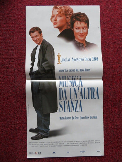 MUSIC FROM ANOTHER ROOM ITALIAN LOCANDINA (26"x13") POSTER JUDE LAW 1998