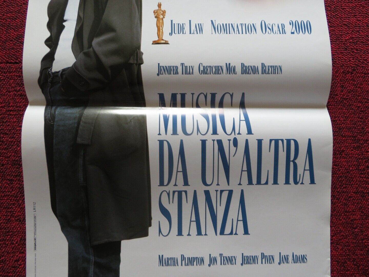 MUSIC FROM ANOTHER ROOM ITALIAN LOCANDINA (26"x13") POSTER JUDE LAW 1998