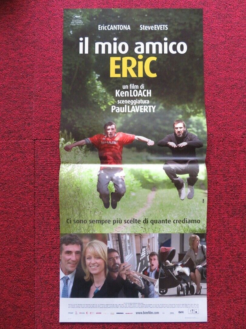 IL MIO AMICO ERIC / LOOKING FOR ERIC ITALIAN LOCANDINA (27"x12.5") POSTER 2009